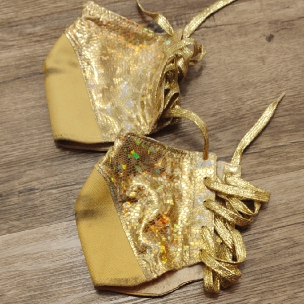 Gold Heel Protectors
